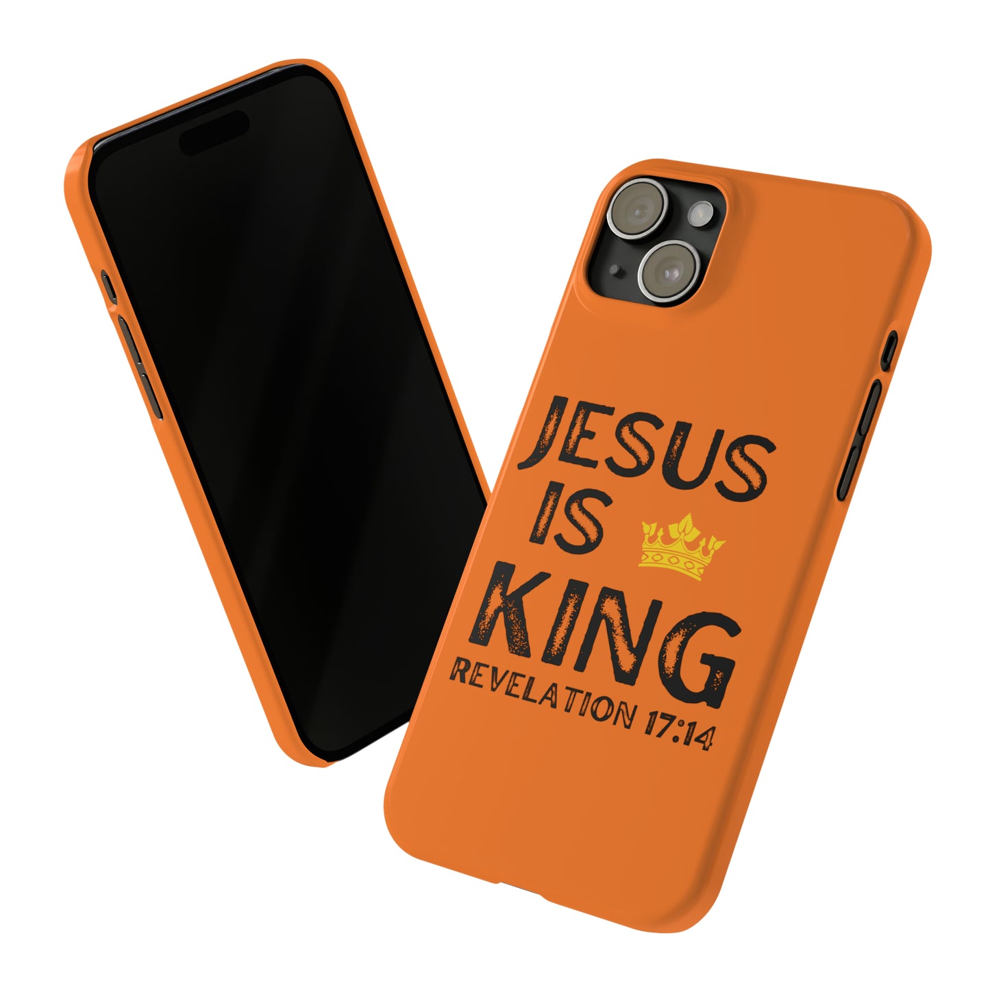 JESUS IS KING - phone case