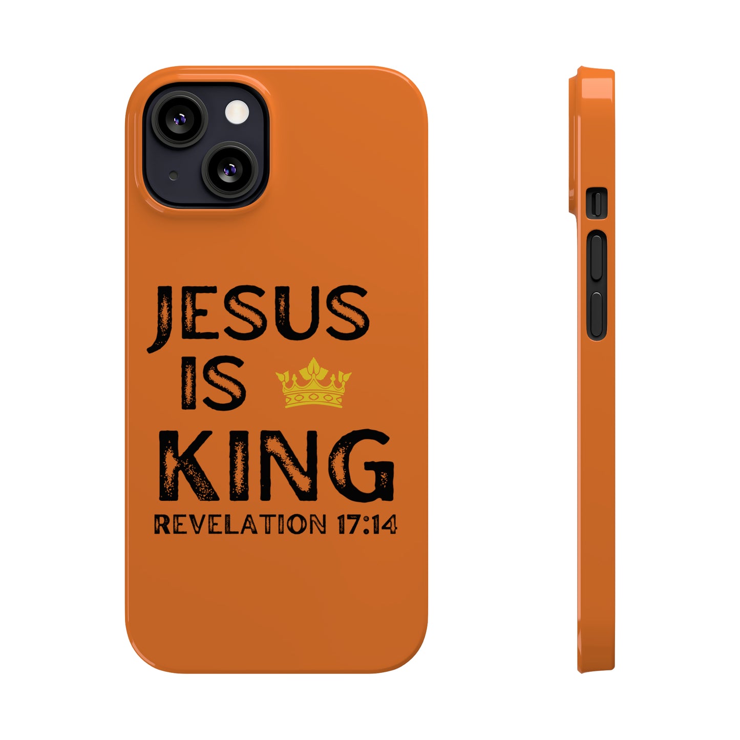 JESUS IS KING - phone case