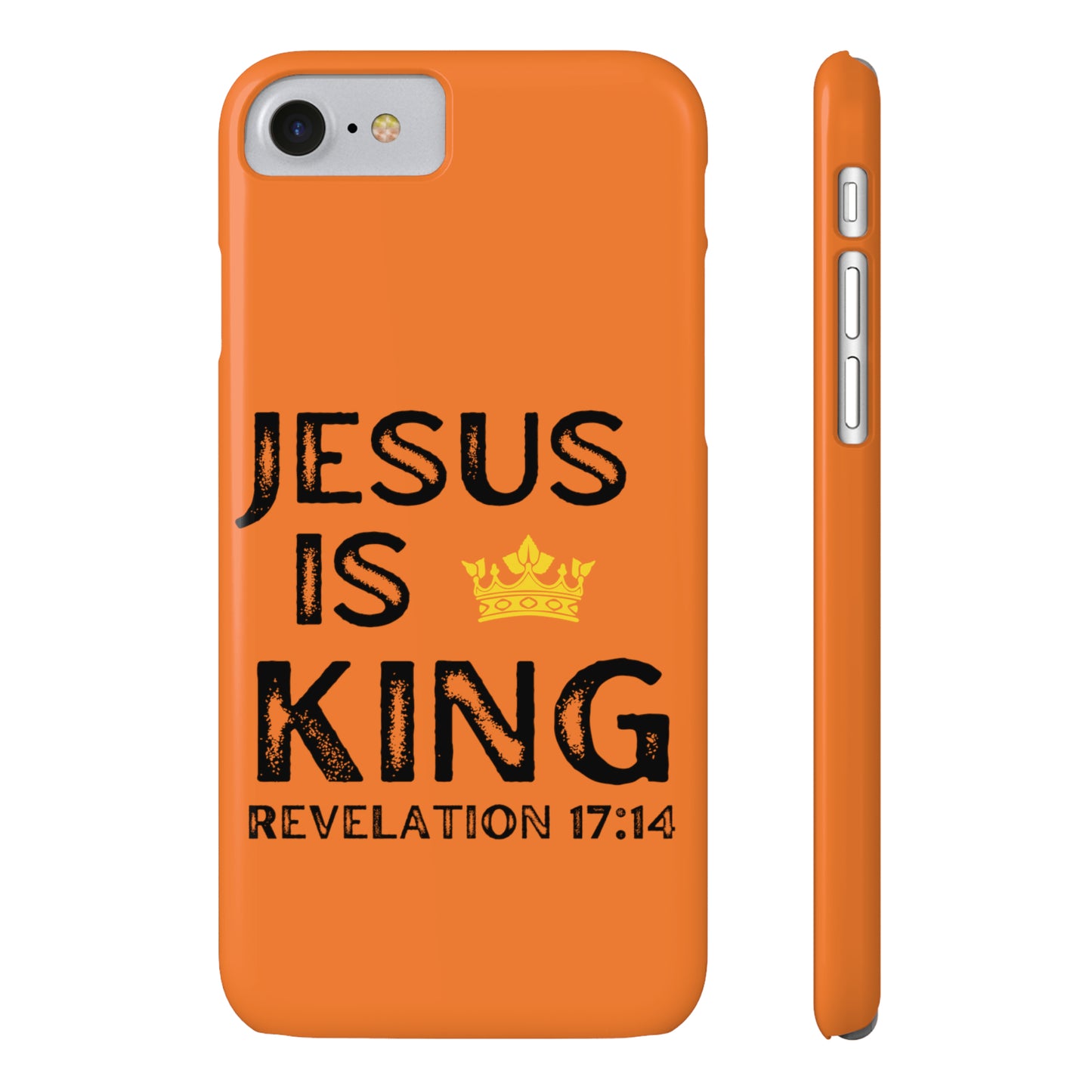 JESUS IS KING - phone case