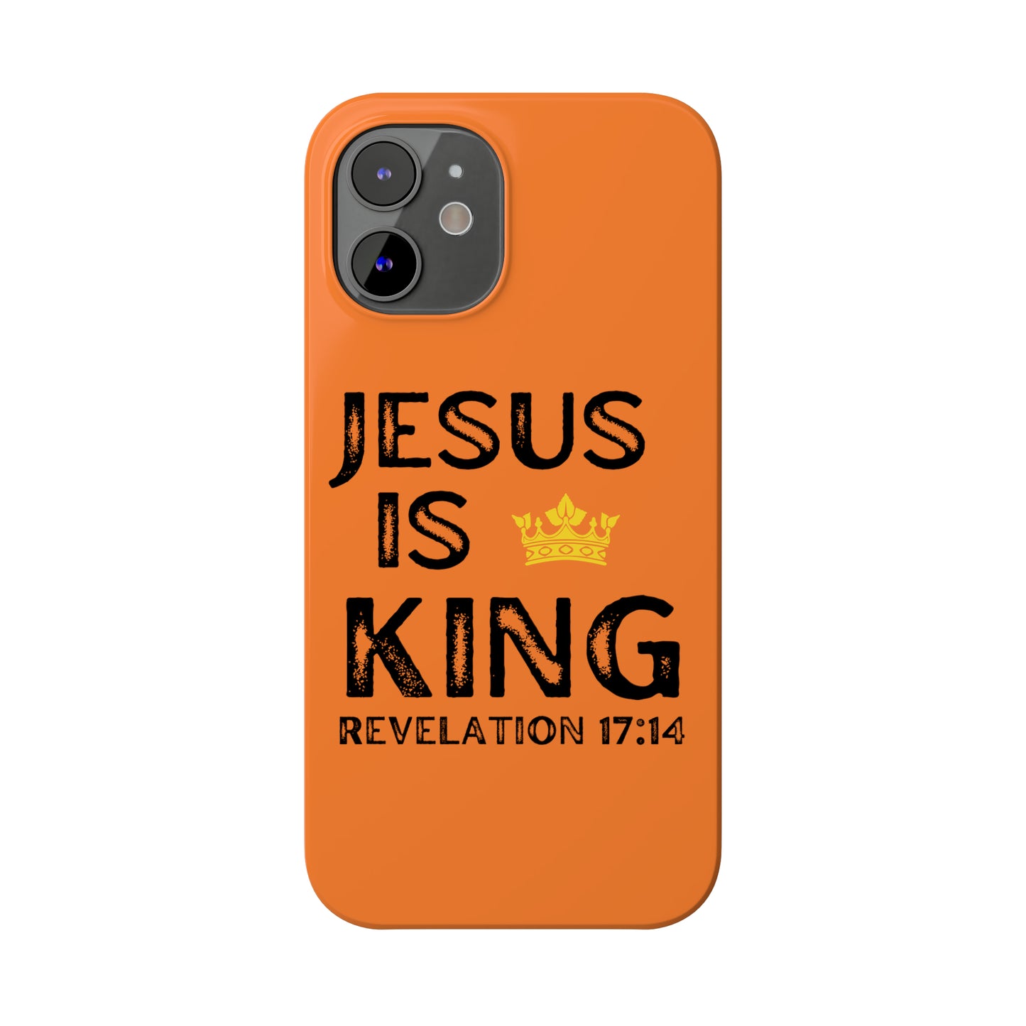 JESUS IS KING - phone case