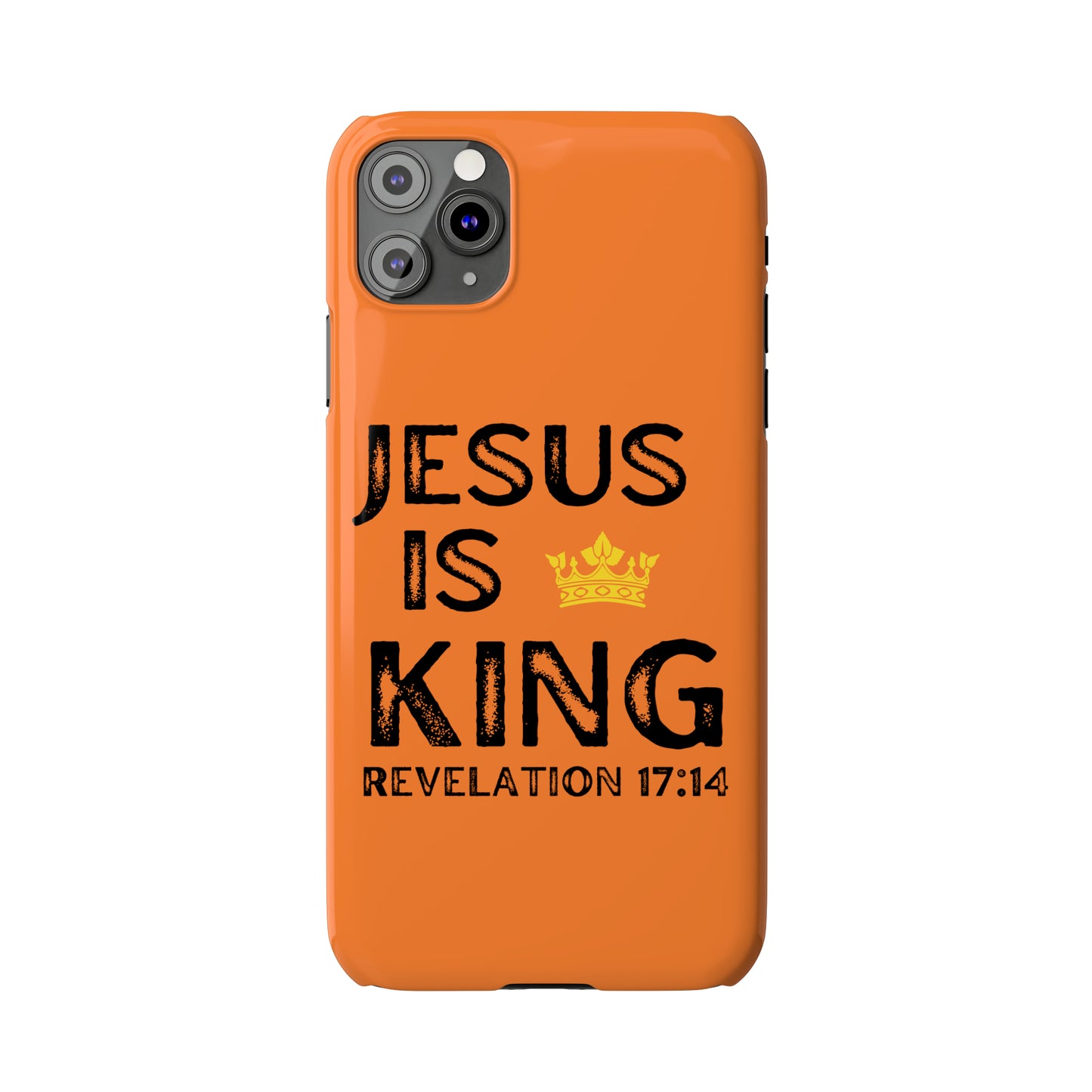 JESUS IS KING - phone case