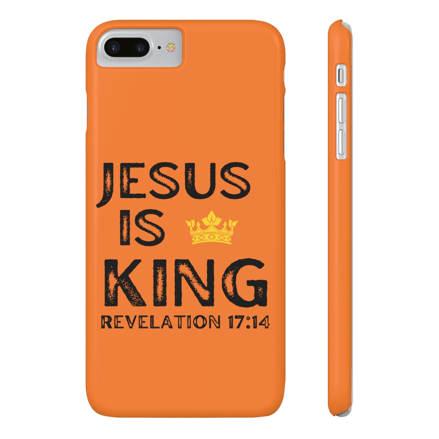 JESUS IS KING - phone case