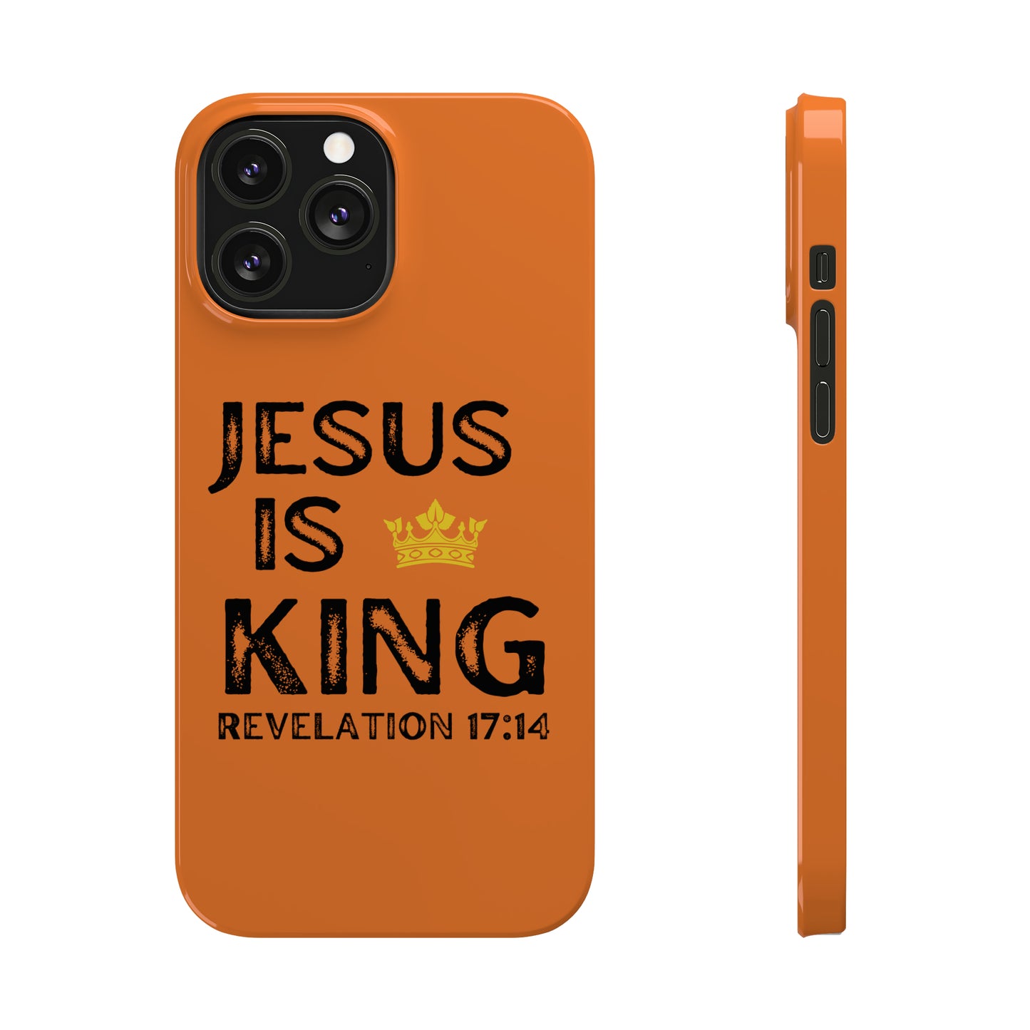 JESUS IS KING - phone case