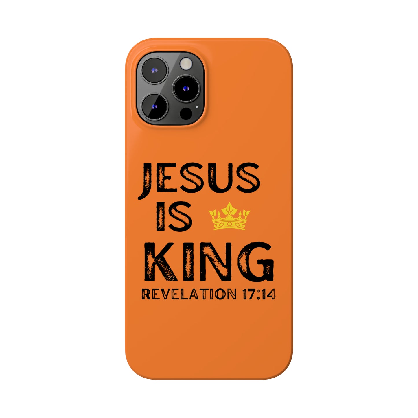 JESUS IS KING - phone case