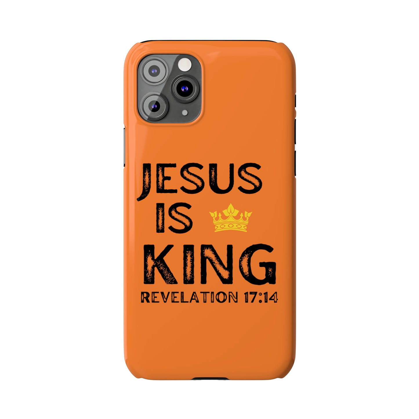 JESUS IS KING - phone case