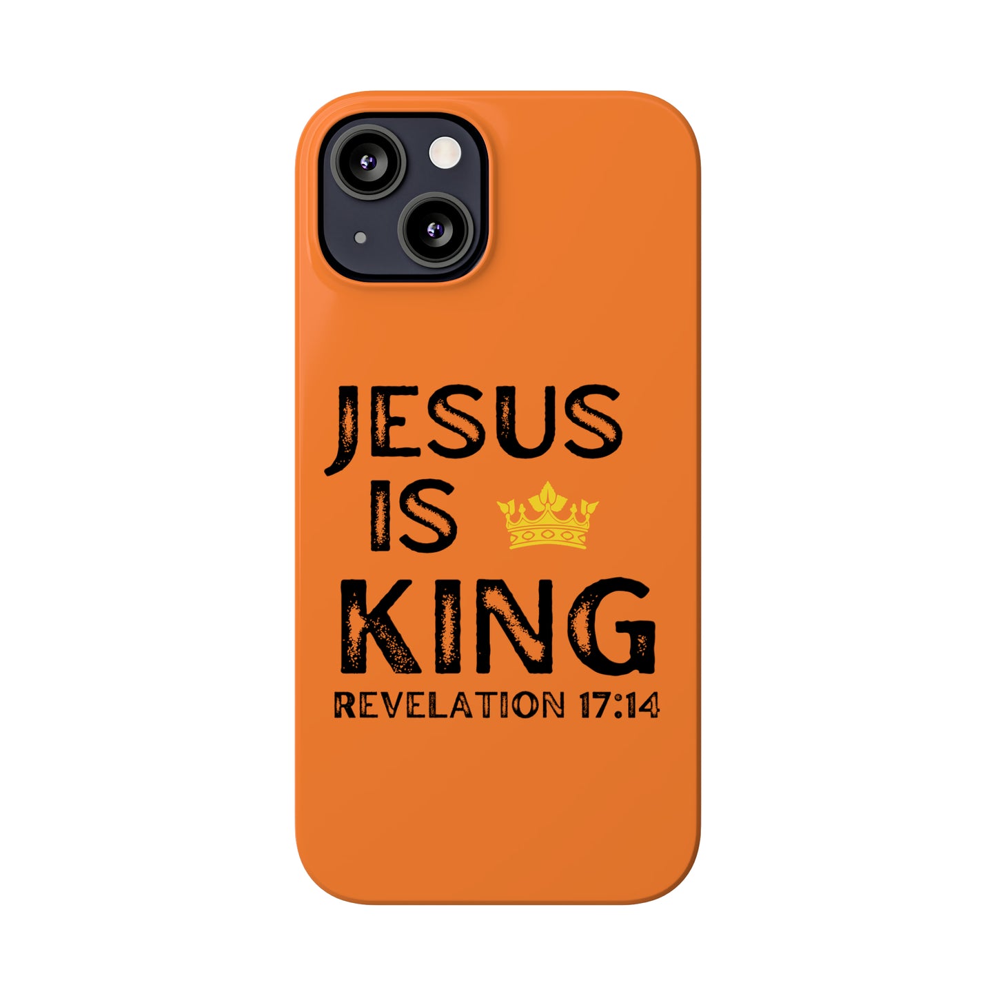 JESUS IS KING - phone case