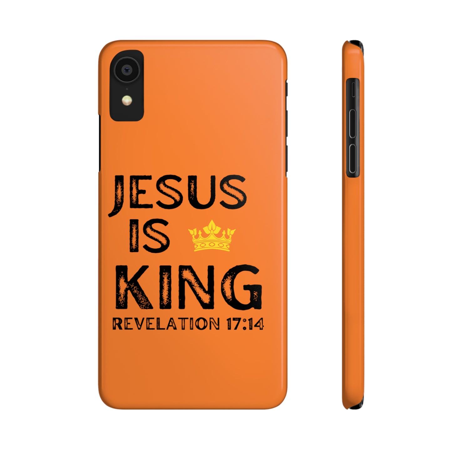 JESUS IS KING - phone case