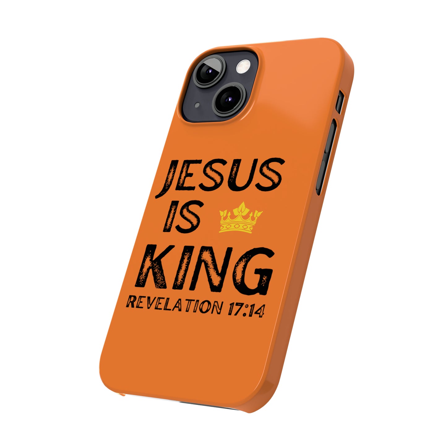 JESUS IS KING - phone case