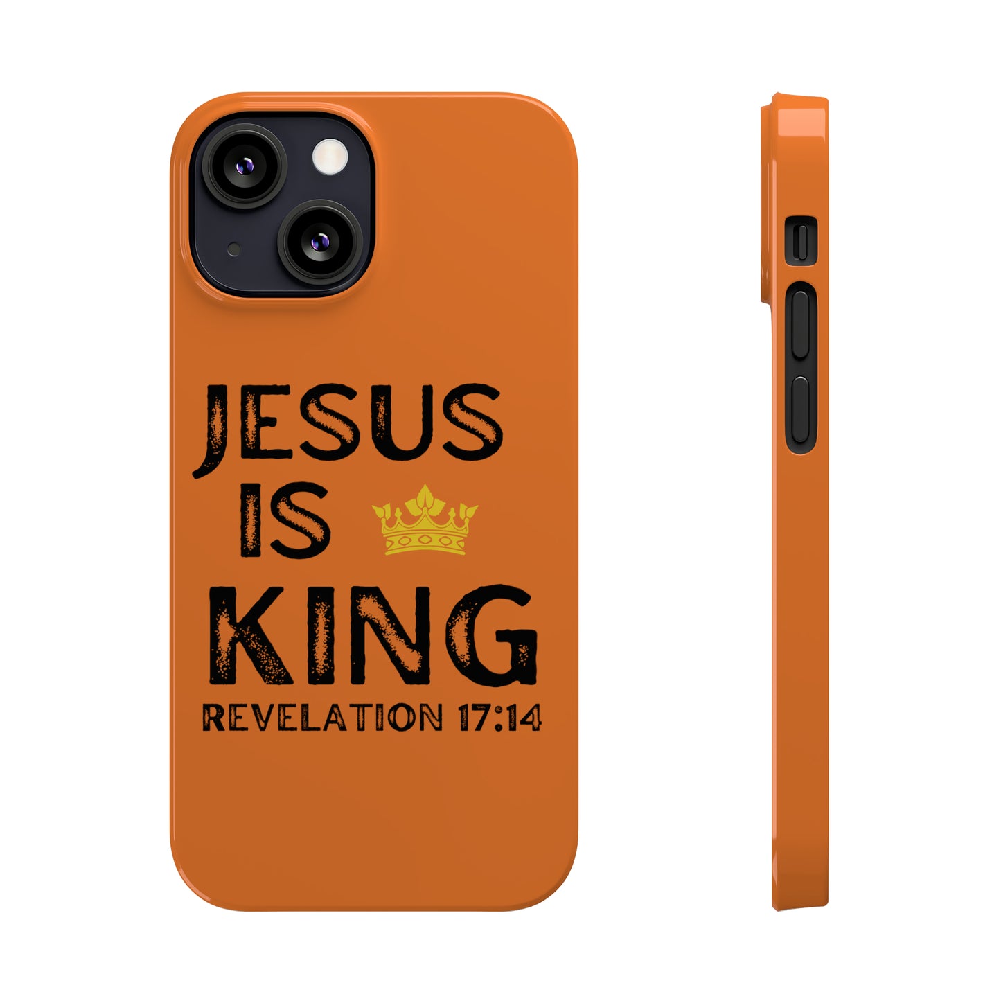 JESUS IS KING - phone case