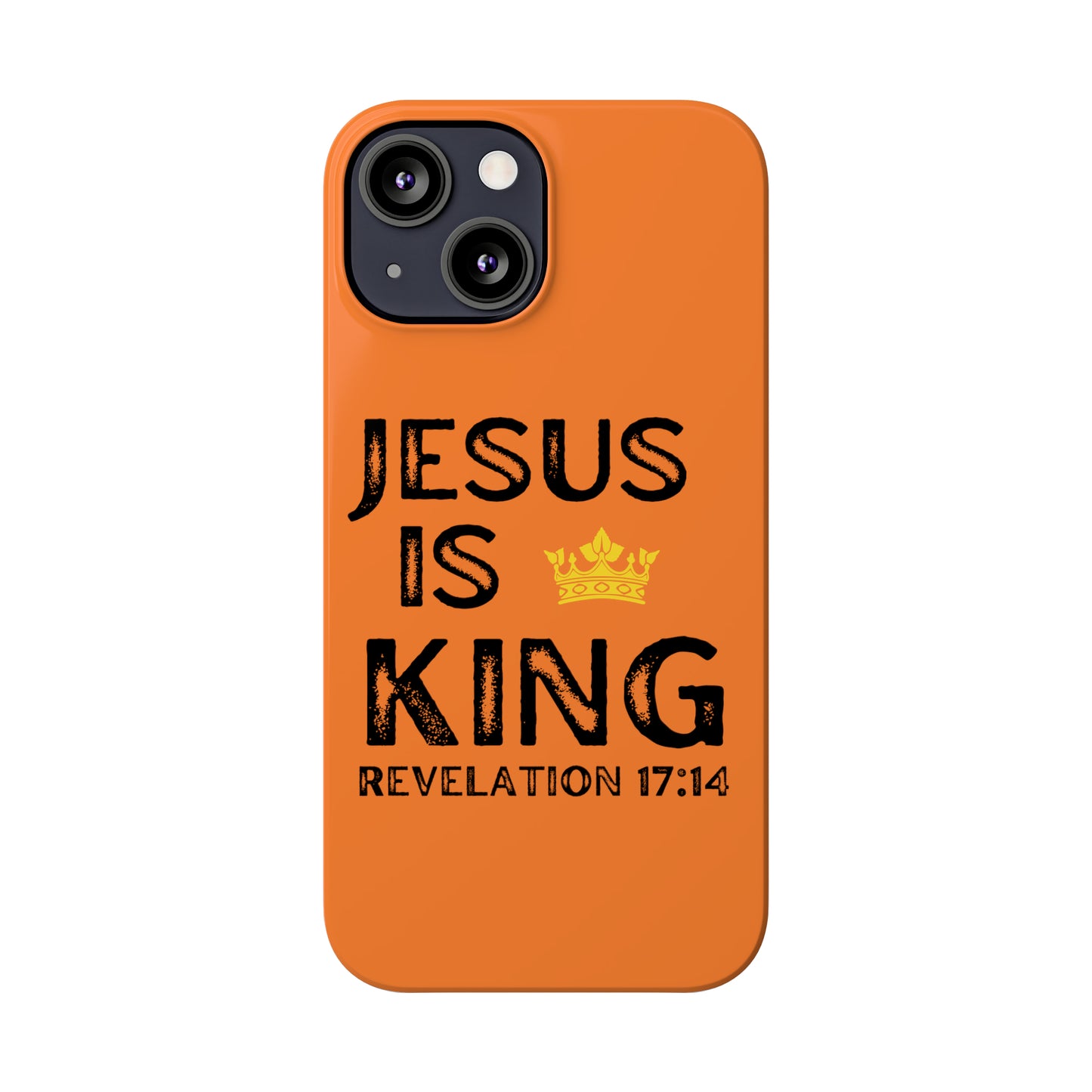 JESUS IS KING - phone case